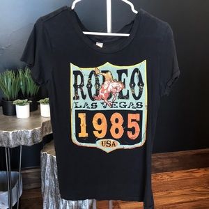 Distressed Rodeo T Shirt
